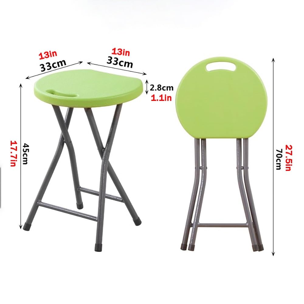 18 Inch Folding Stool with Footrest M19344