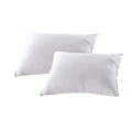 White Down Alternative Bed Pillow King Size Set of Two K254