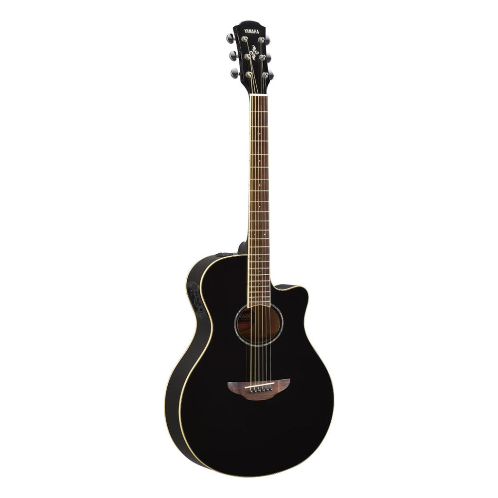 Black Thin Body Acoustic-Electric Guitar Z5063