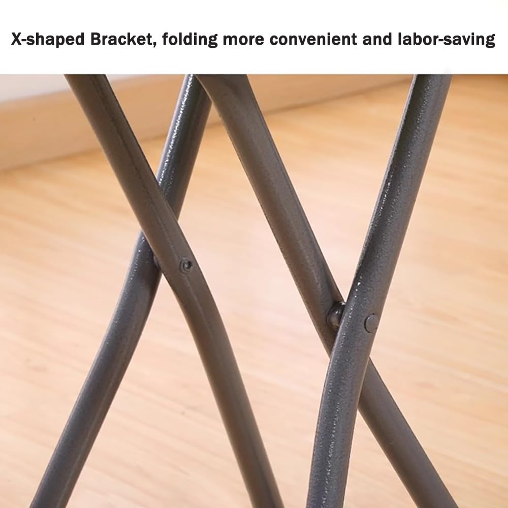 18 Inch Folding Stool with Footrest M19344