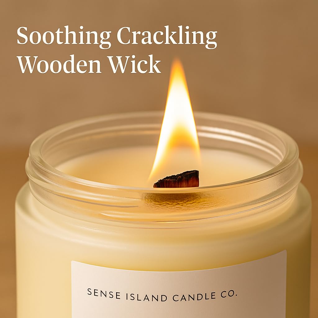 Vanilla Cashmere Scented Soy Wax Candle I5477
