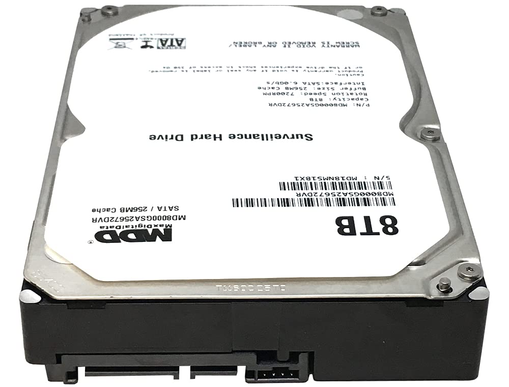 8TB 7200 RPM 256MB Cache SATA 6.0Gb/s 3.5-inch Internal Hard Drive D80321