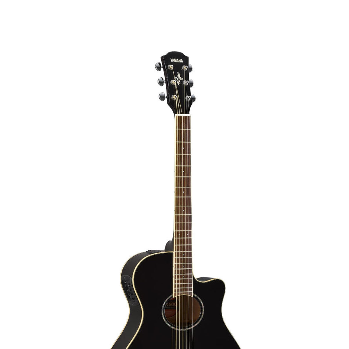 Black Thin Body Acoustic-Electric Guitar Z5063