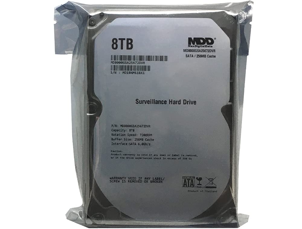 8TB 7200 RPM 256MB Cache SATA 6.0Gb/s 3.5-inch Internal Hard Drive D80321