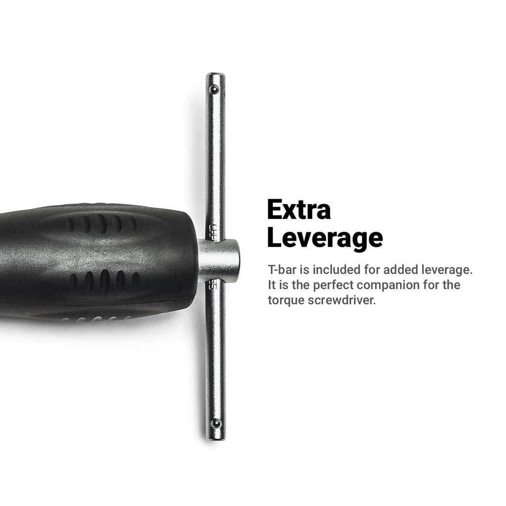 Black 10-50 in-lbs Torque Screwdriver Set I79398