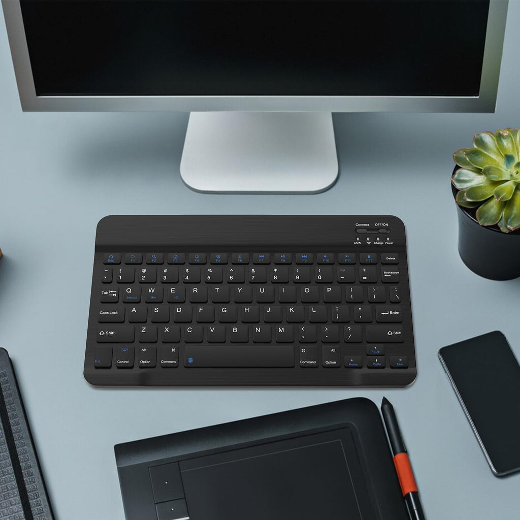 Black Rechargeable Bluetooth Keyboard and Mouse Combo G9518