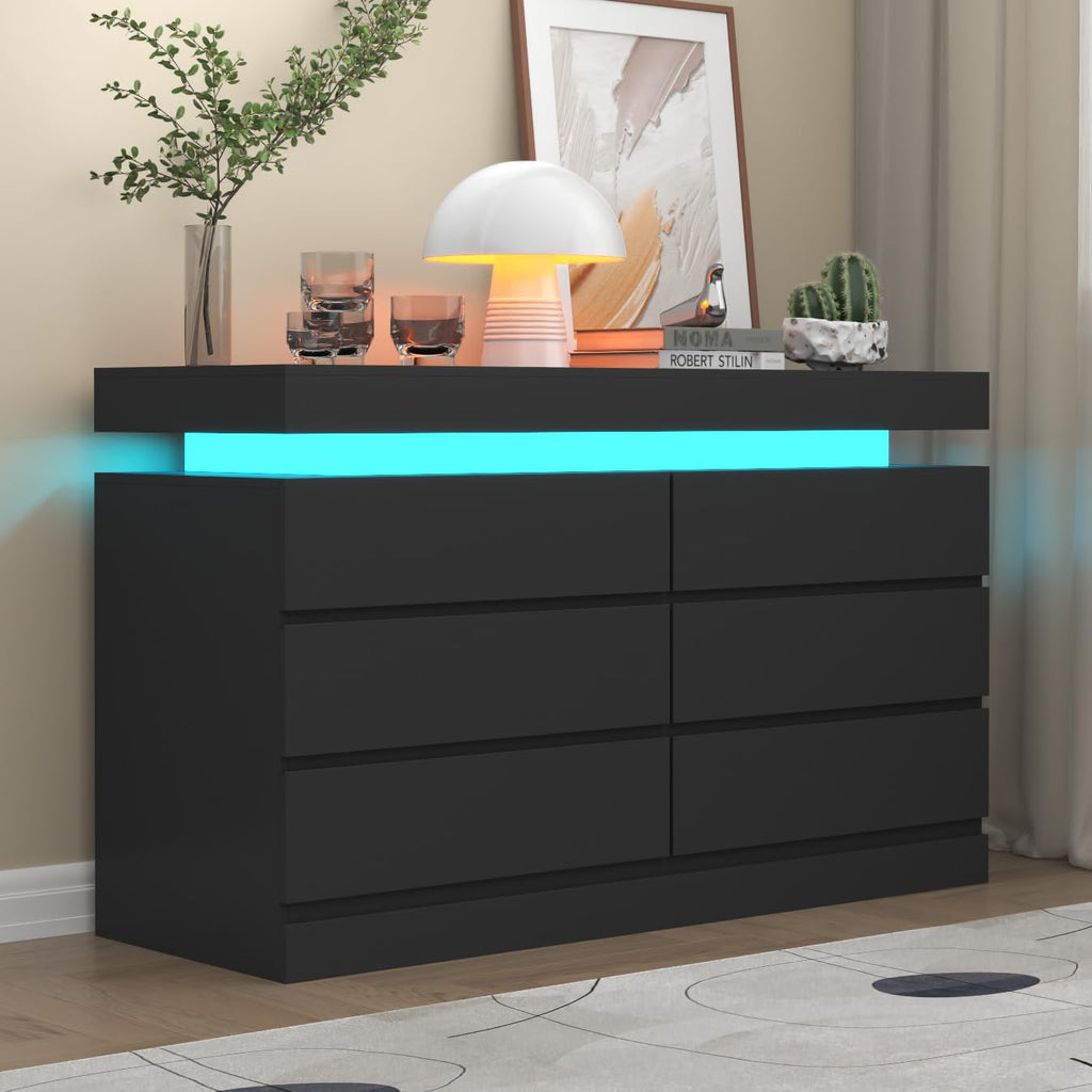 6 Drawer Dresser with Power Outlet P32576