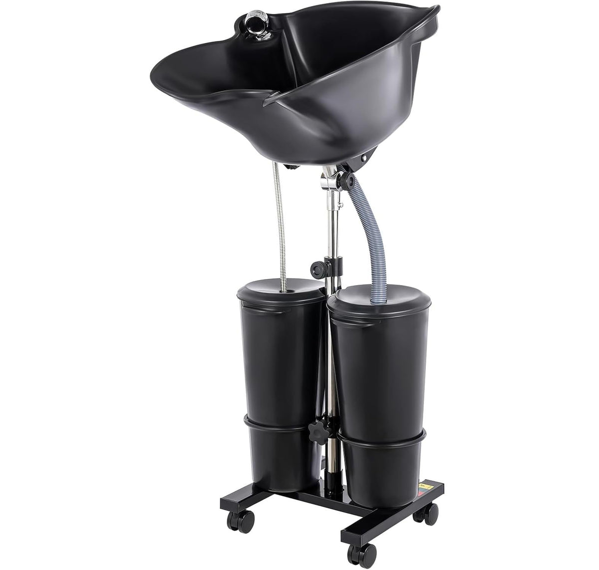 Portable Plastic Shampoo Bowl with 2 Bucket and Electric Pump E6961