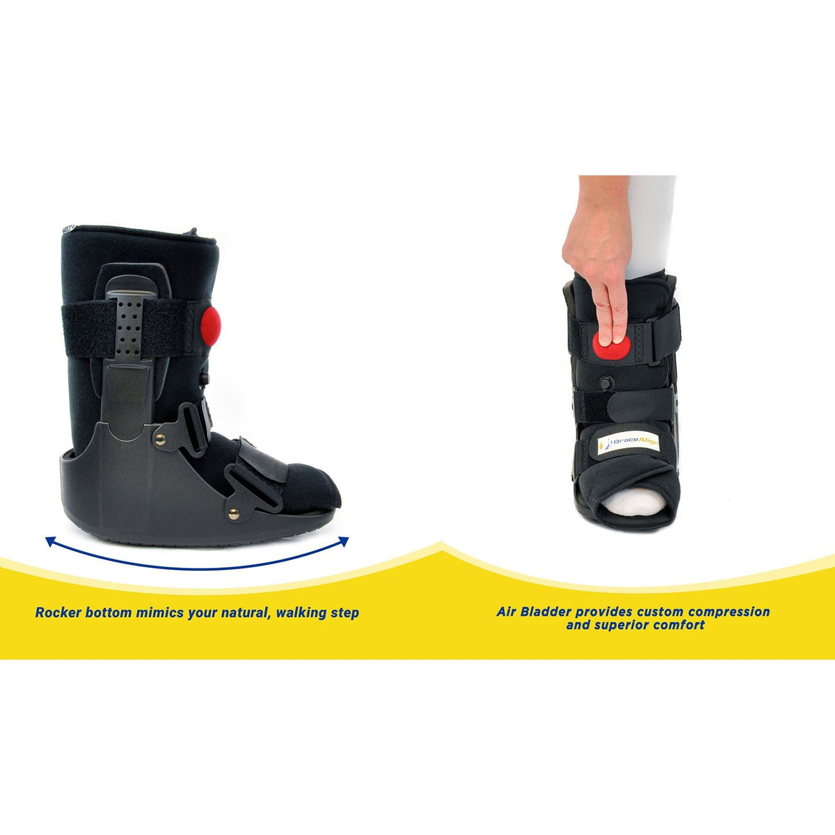 Short Air CAM Walker Boot H765