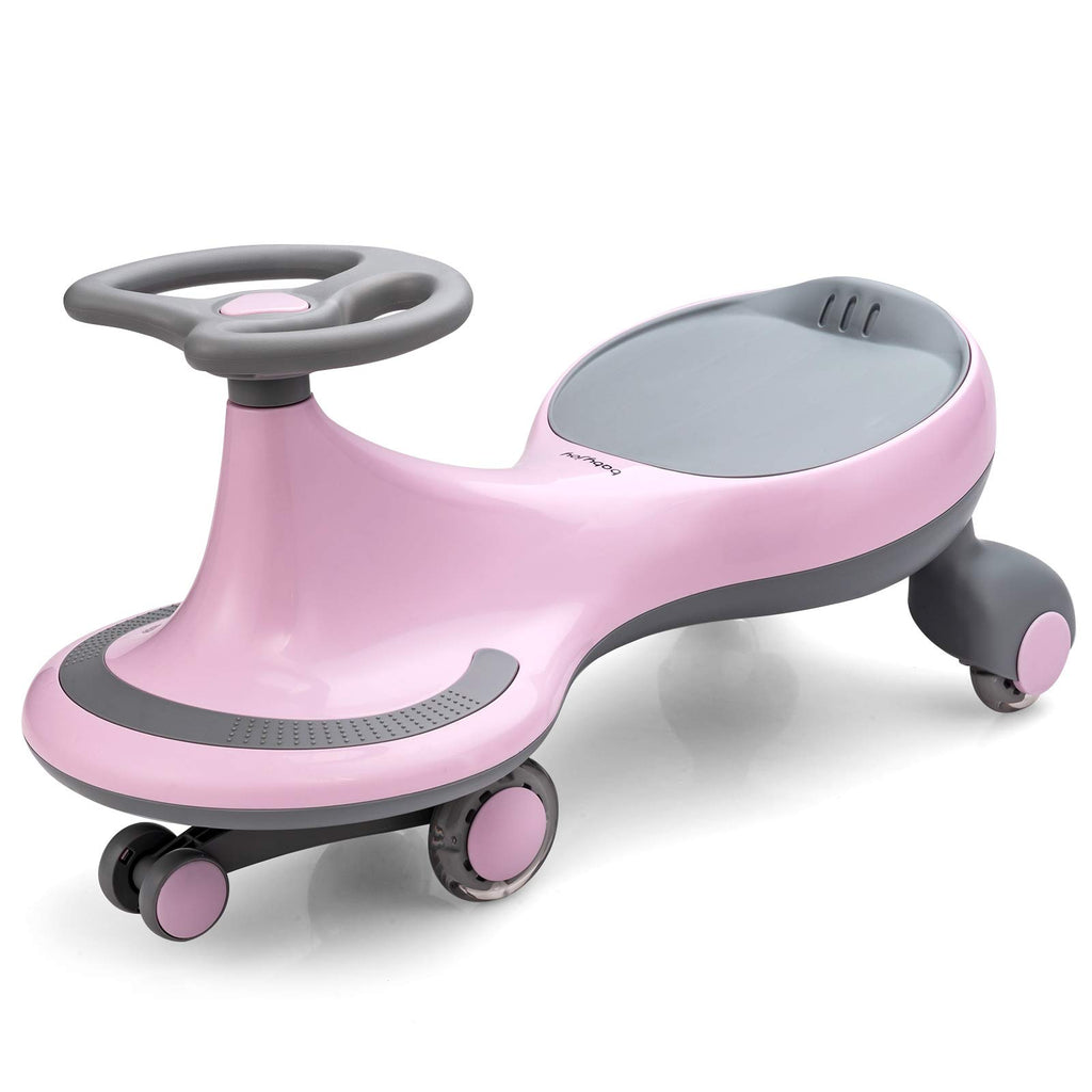 Pink Wiggle Car with LED Flashing Wheels Y324308