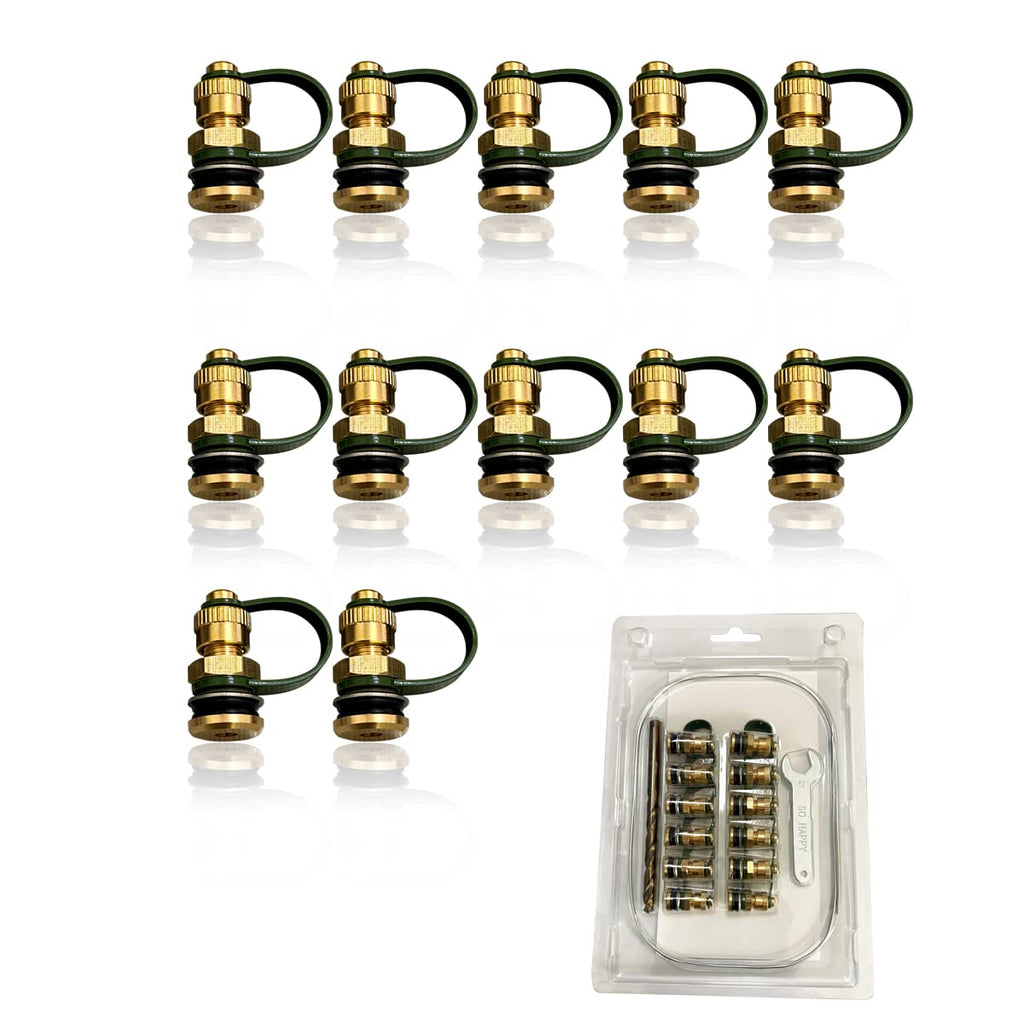 Brass Gas Can Vent Caps 12 Pack V457495