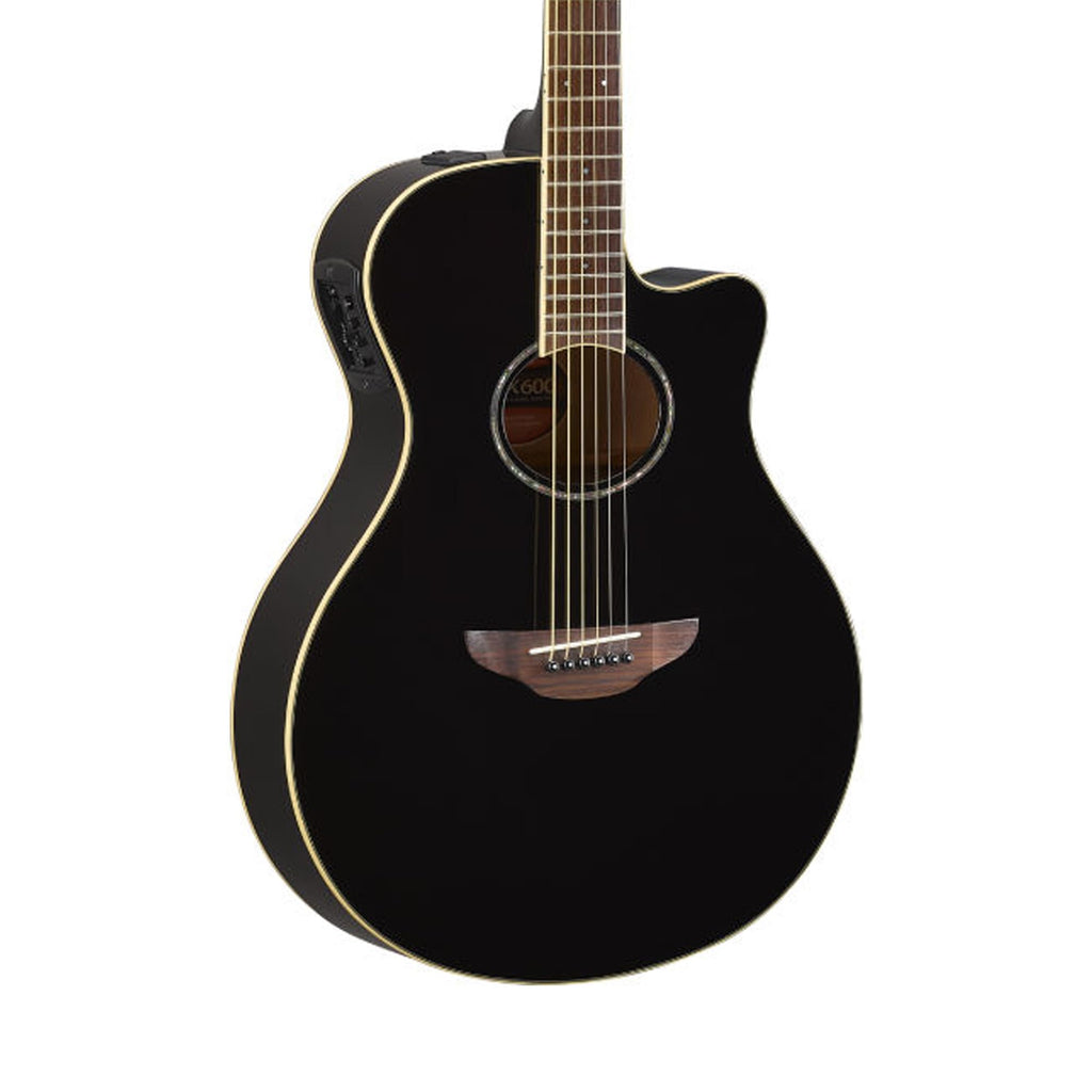 Black Thin Body Acoustic-Electric Guitar Z5063