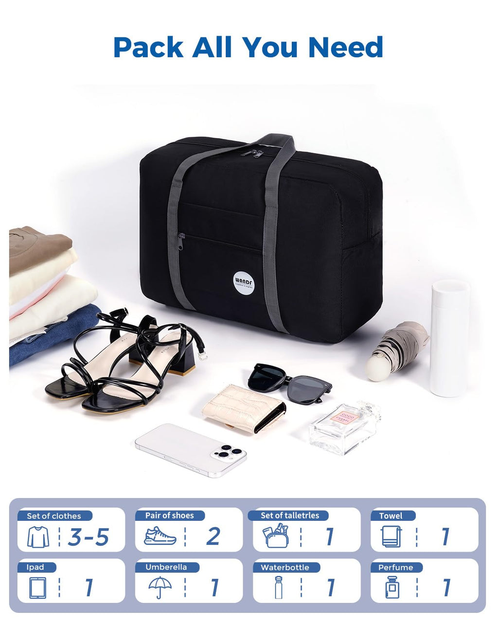 Personal Item Travel Bag N5704