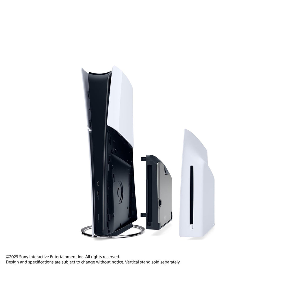 White Slim Disc Edition Gaming Console Bundle with Wireless Controller X118728