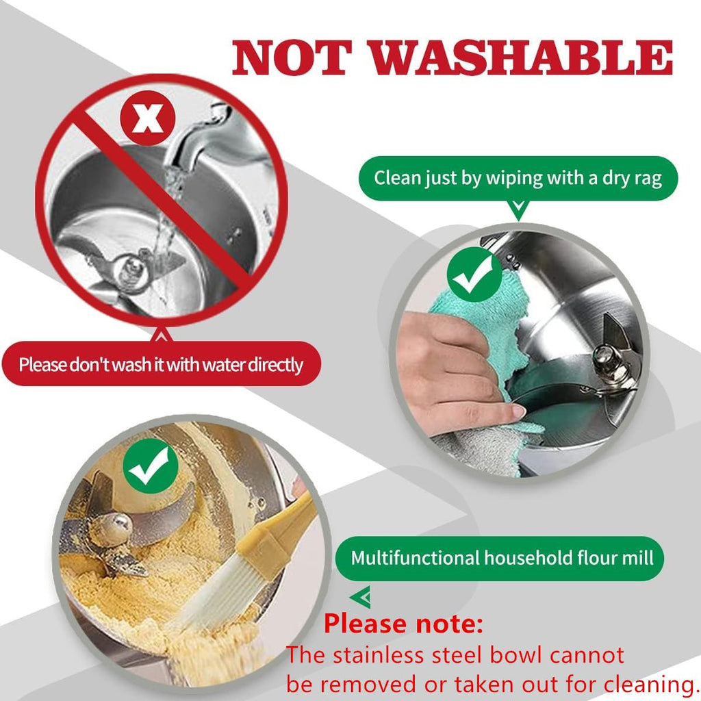 550g High Speed Stainless Steel Electric Herb Grinder F45141