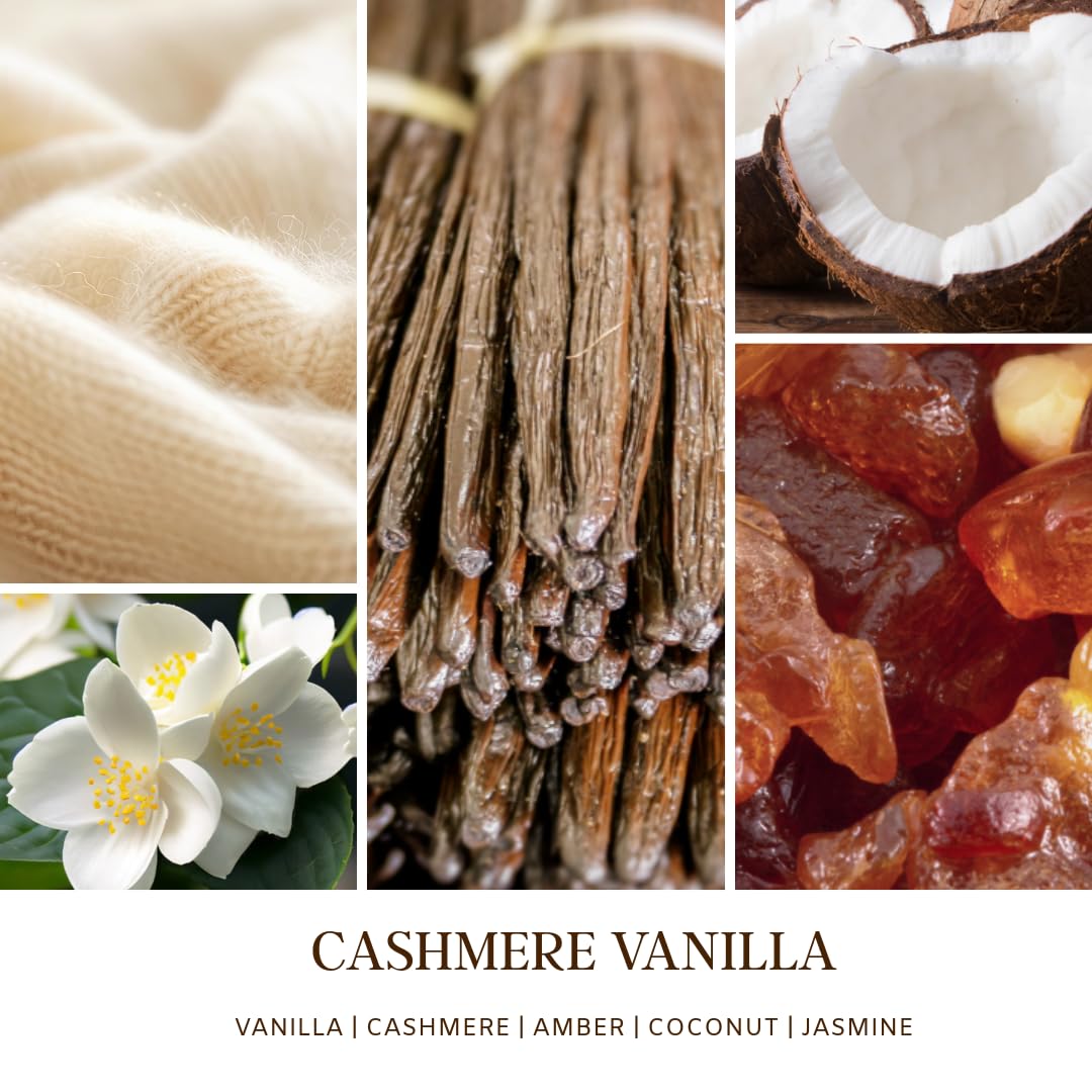 Vanilla Cashmere Scented Soy Wax Candle I5477