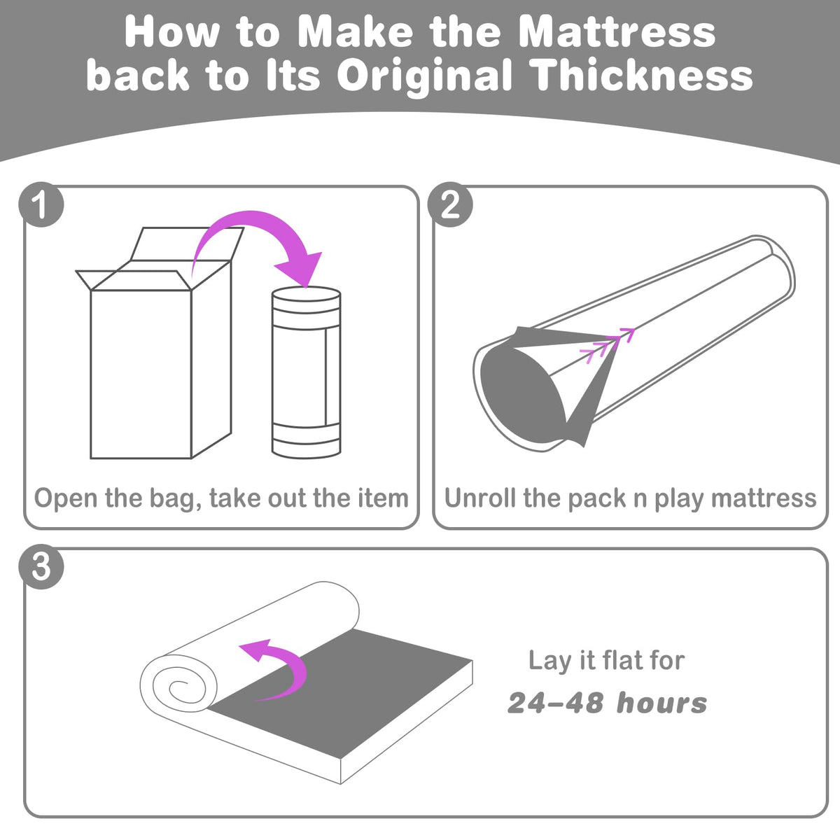 38" x 26" Soft Foam Pack N Play Mattress Y83612