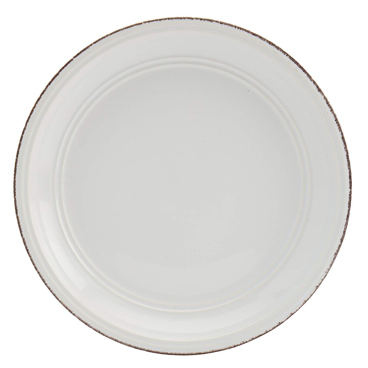White 12 Piece Stoneware Dinnerware Set Q550