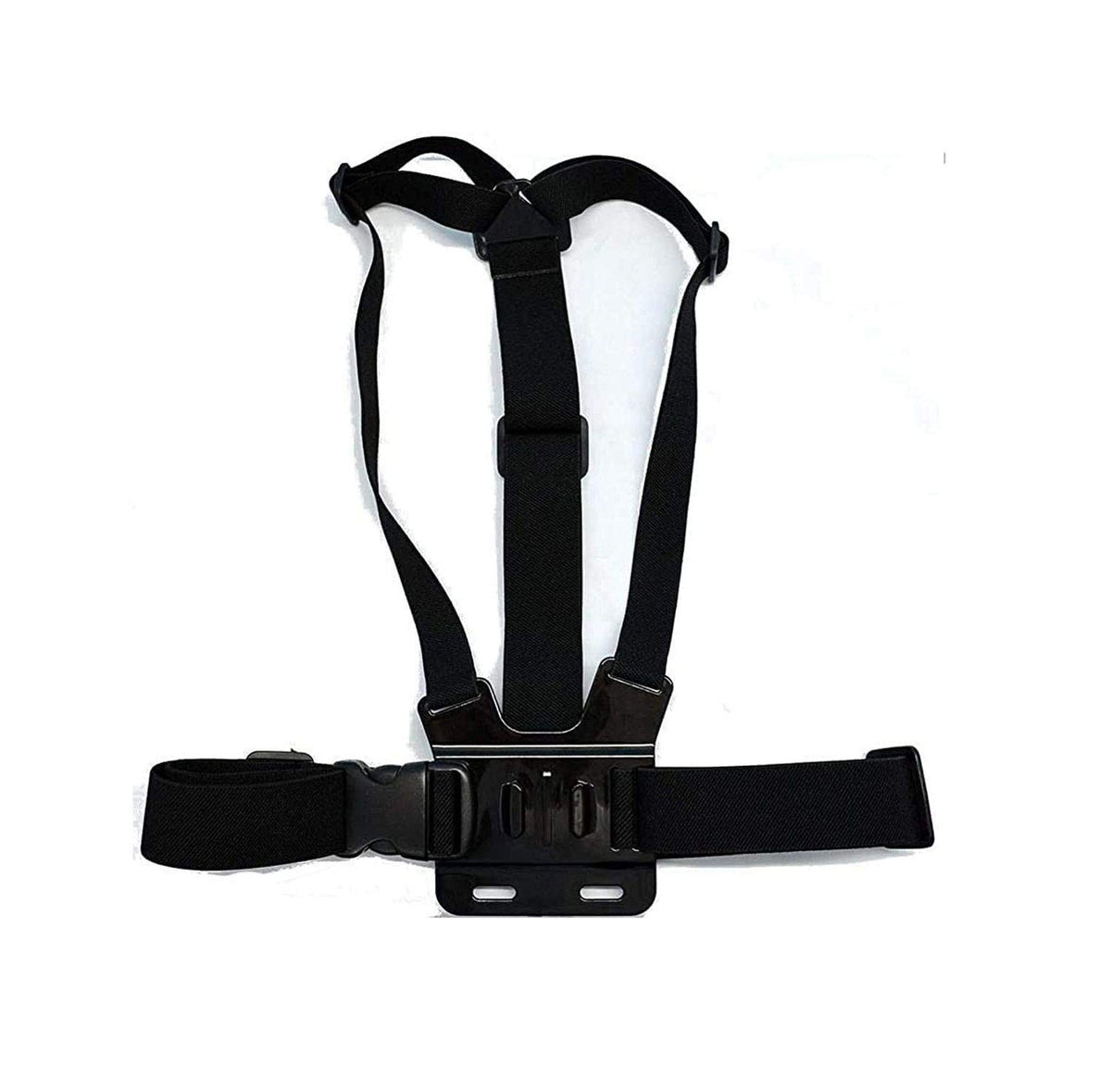 Adjustable Elastic Body Chest Strap Mount Belt Harness U588400