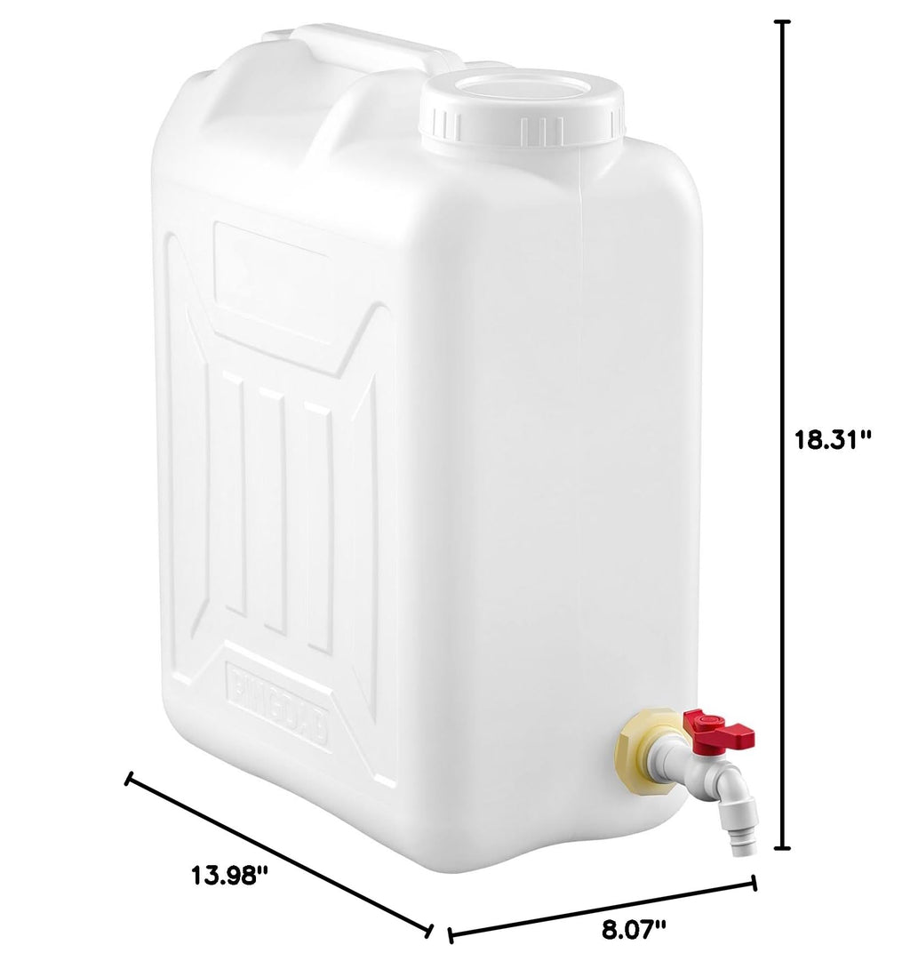 6.6 Gallon Plastic Dispenser Carboy with Faucet B790307