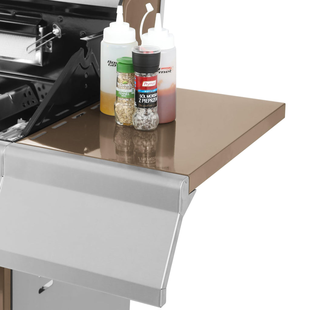 5-Burner Propane Gas Grill with Side Burner J42623
