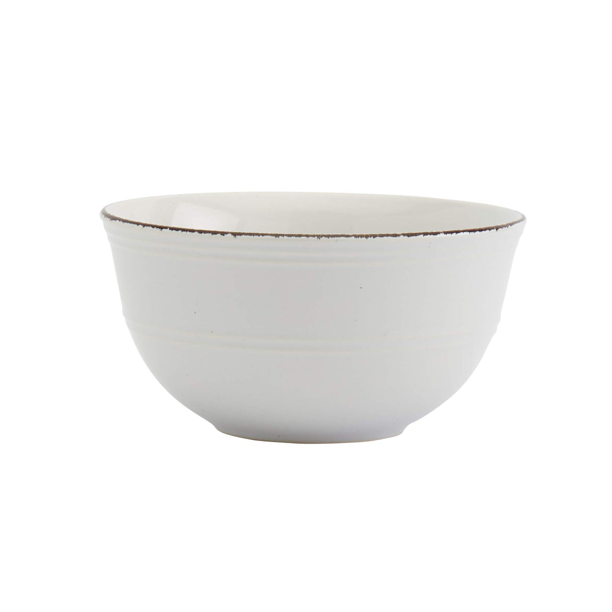White 12 Piece Stoneware Dinnerware Set Q550