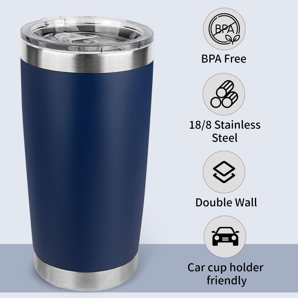 20oz Stainless Steel Tumbler with Lid A63431
