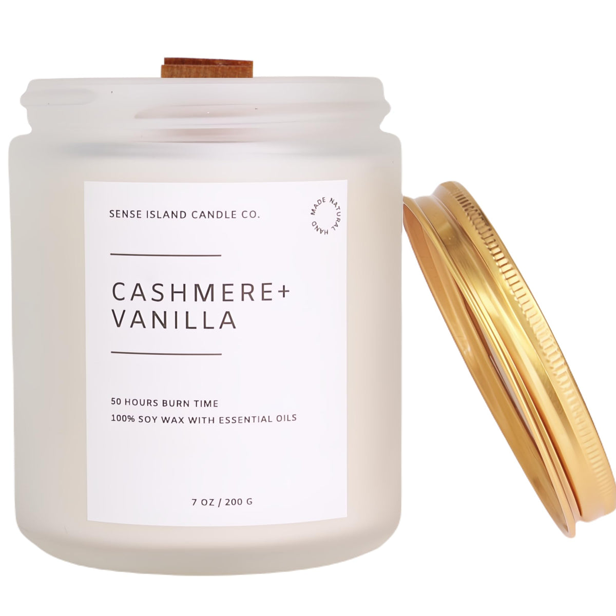 Vanilla Cashmere Scented Soy Wax Candle I5477