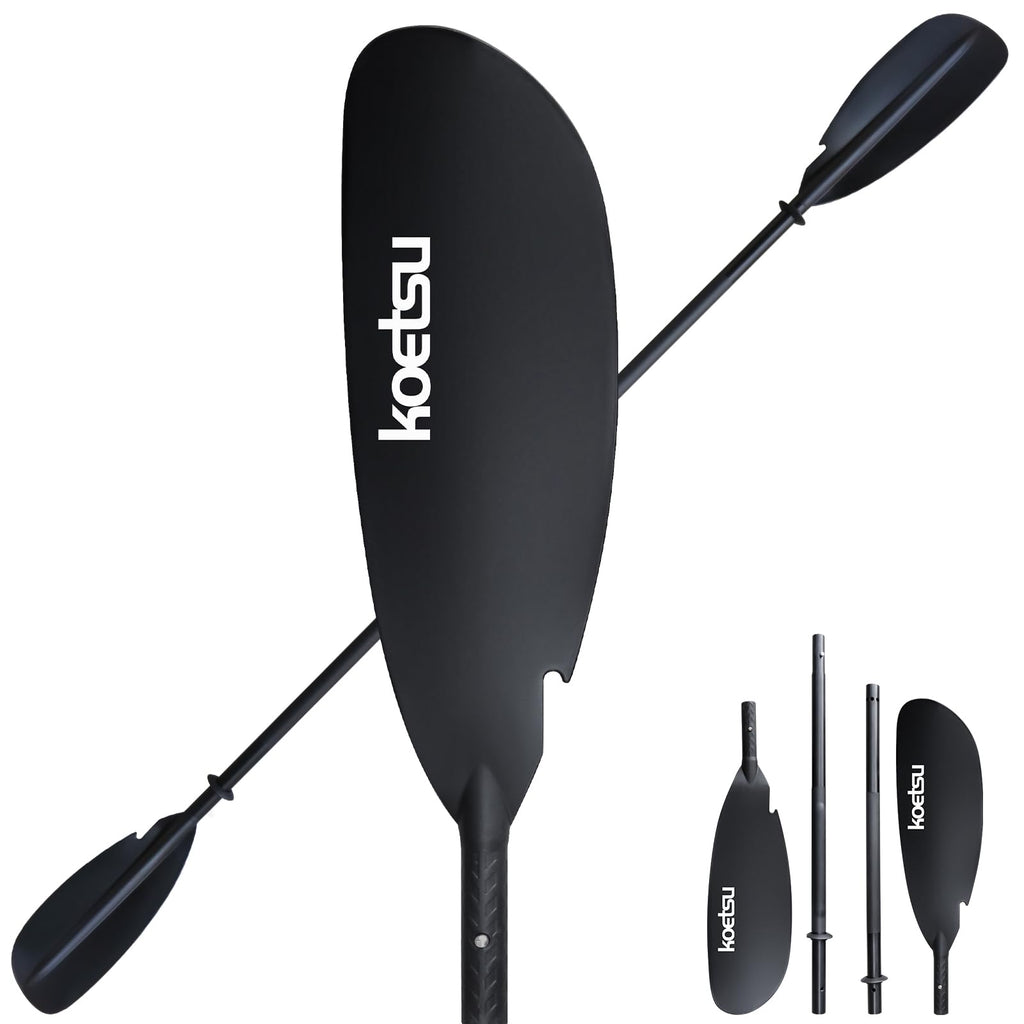 Aluminum 4-Piece Adjustable Double-Sided Kayak Paddle G8695