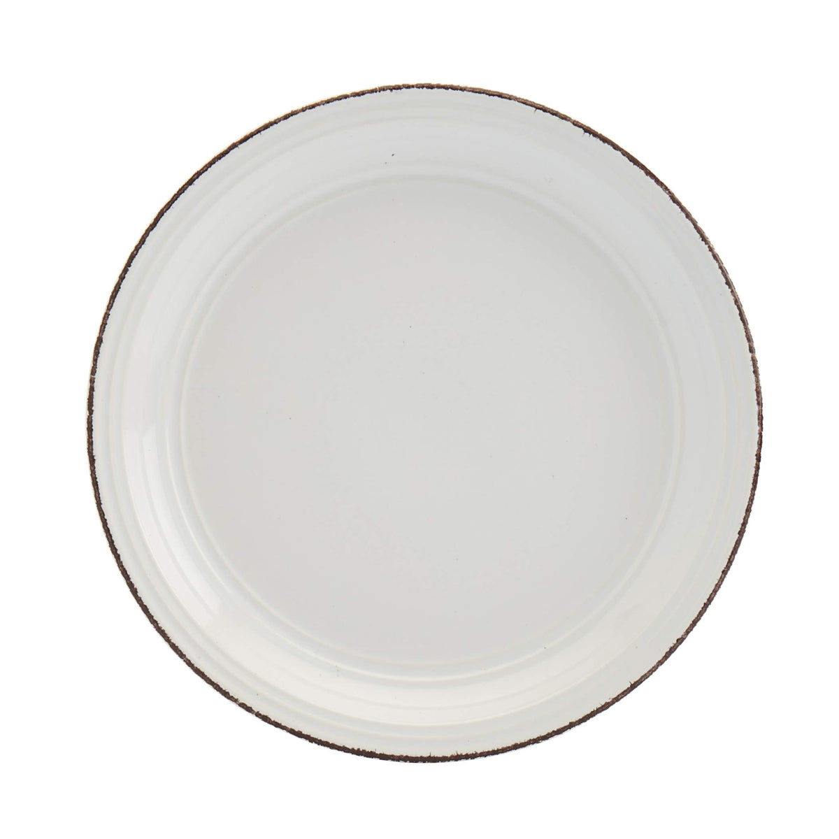 White 12 Piece Stoneware Dinnerware Set Q550