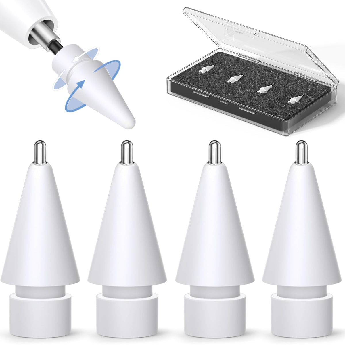 Replacement Tips for Apple Pencil (4 Pack) M470078