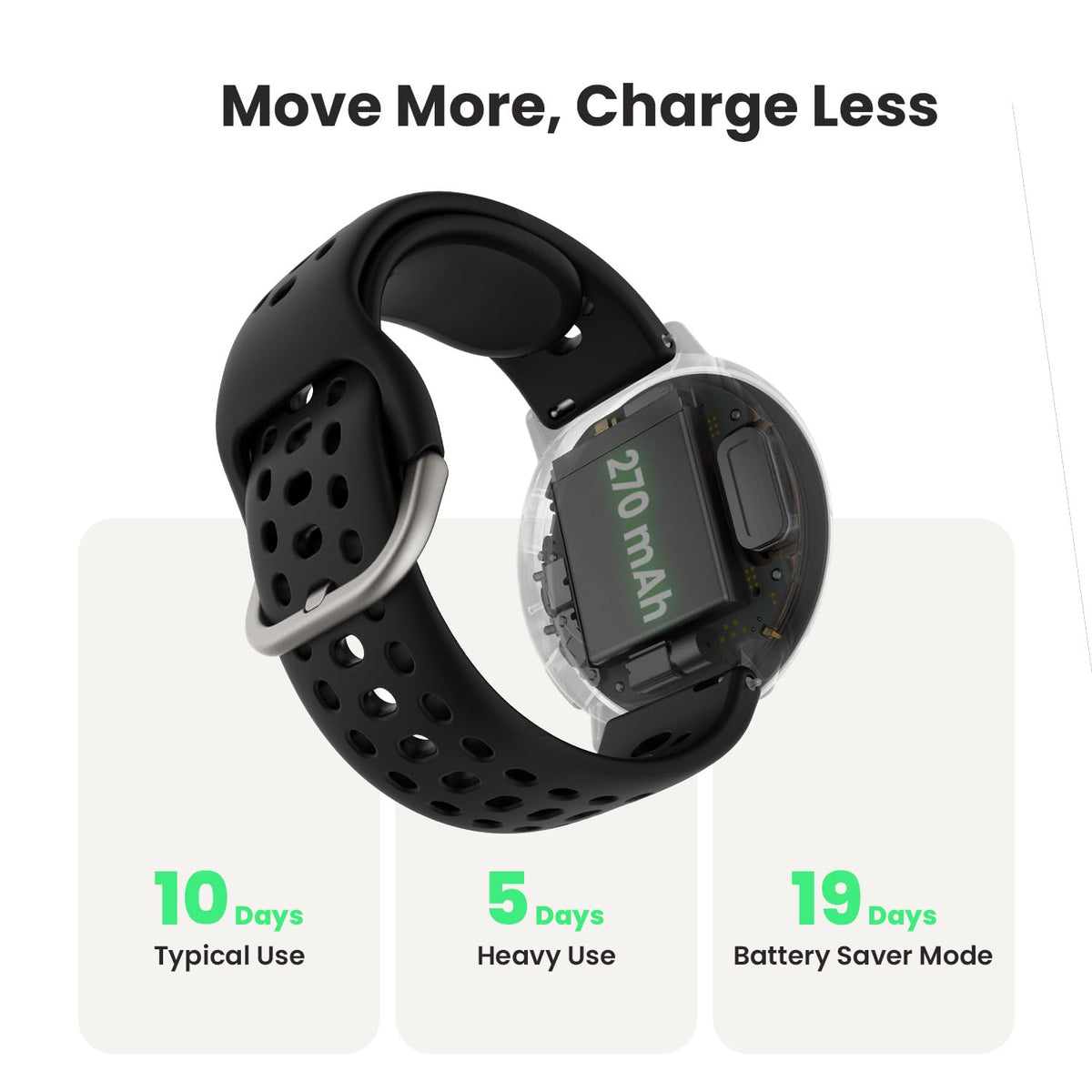 Smart Watch, 1.32" AMOLED Display, GPS K8352