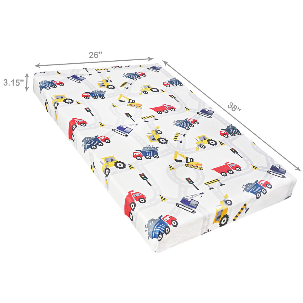 38" x 26" Soft Foam Pack N Play Mattress Y83612