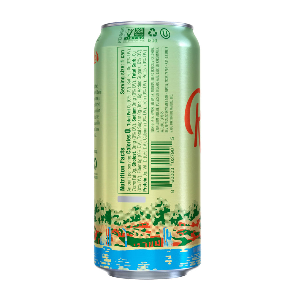 Lemon-Lime Sparkling Water 16 Ounce (Pack of 12) R448