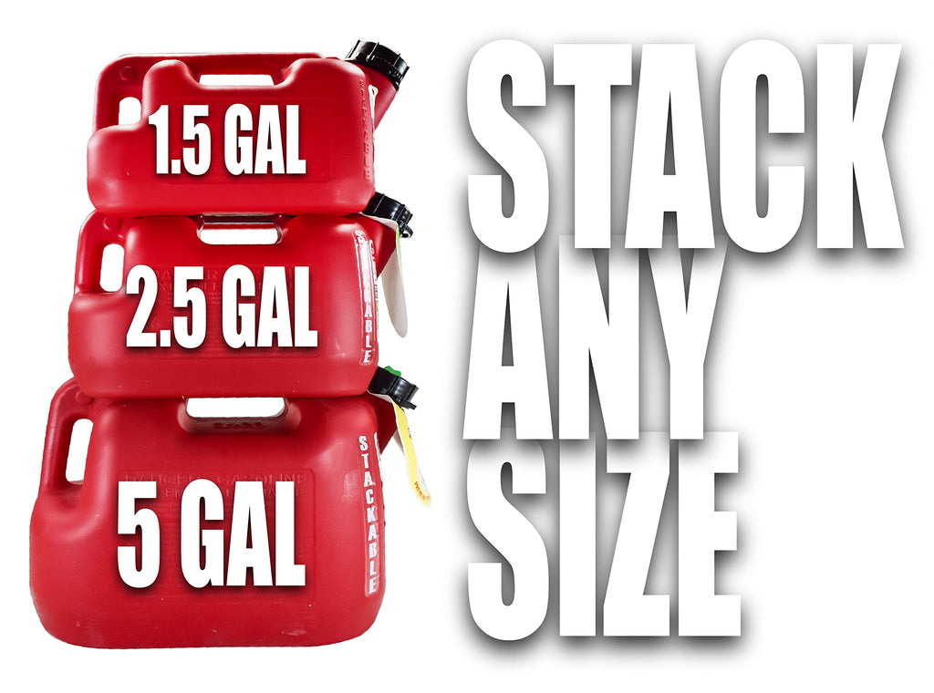 5 Gallon Gas Cans 3-Pack F835276