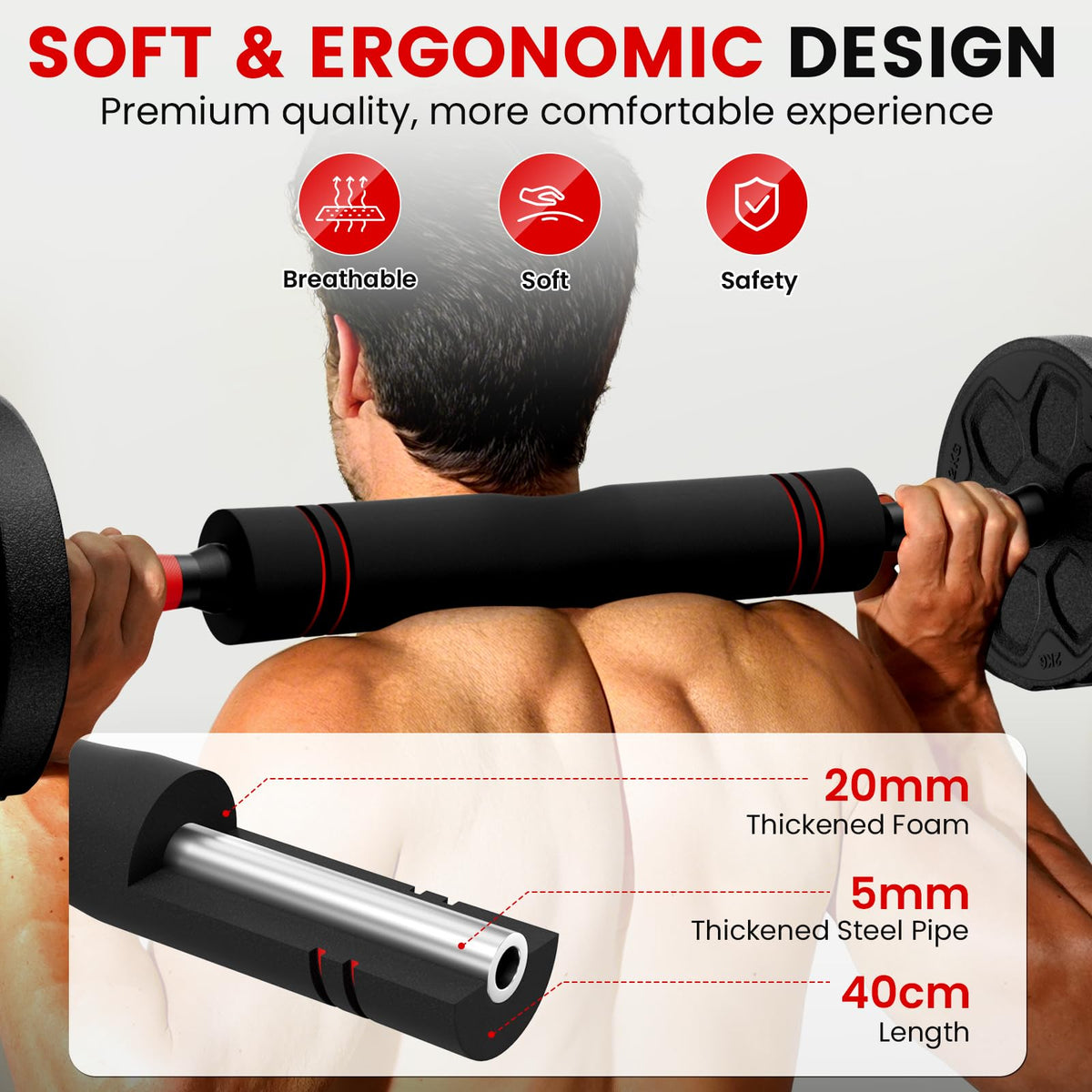 Adjustable 5-in-1 Dumbbell Set with Connector O3687