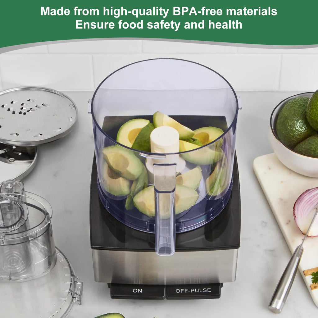 Food Processor Work Bowl 7-Cup with 4 Locking Tabs A3681