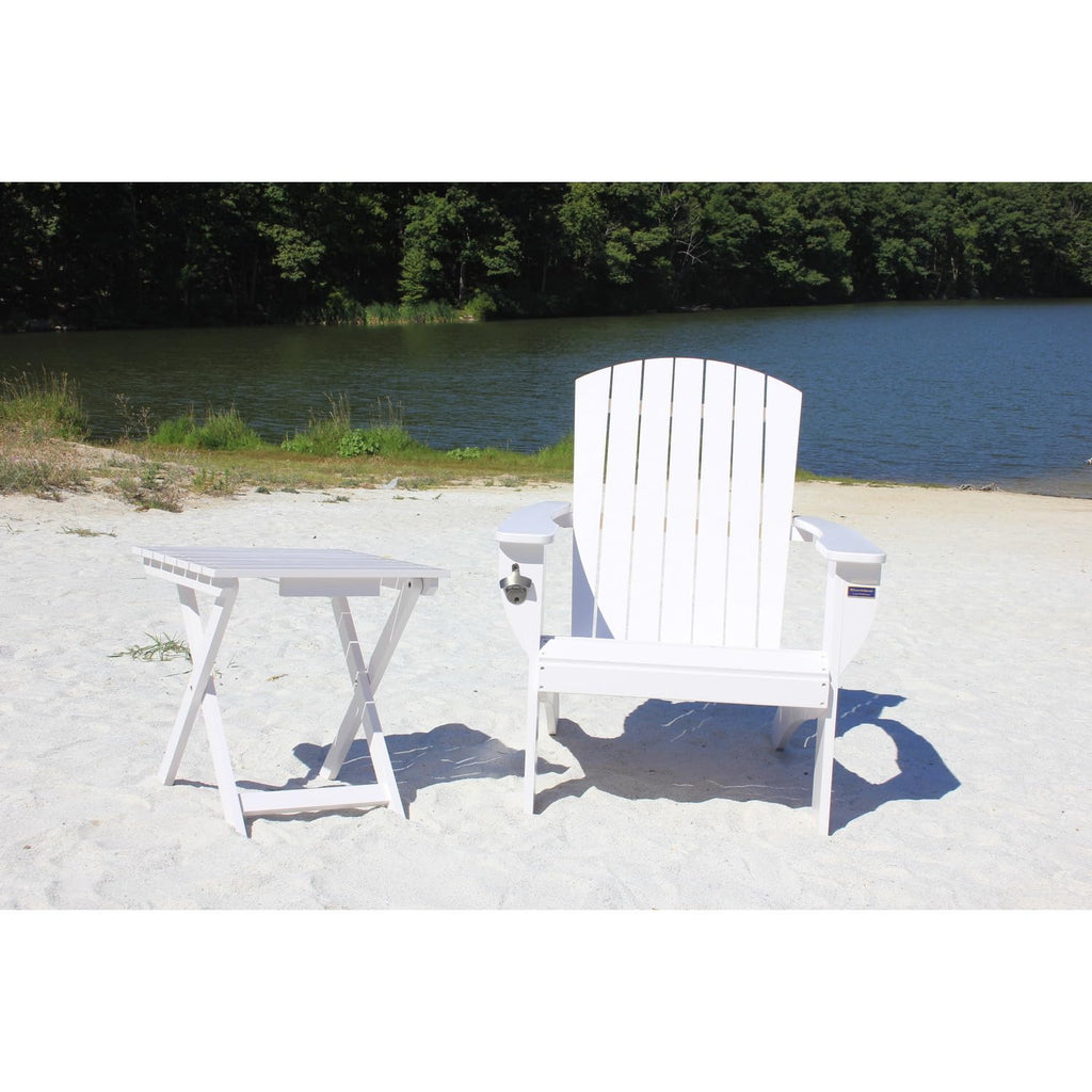 Cedar Adirondack Chair Set with Table T63870