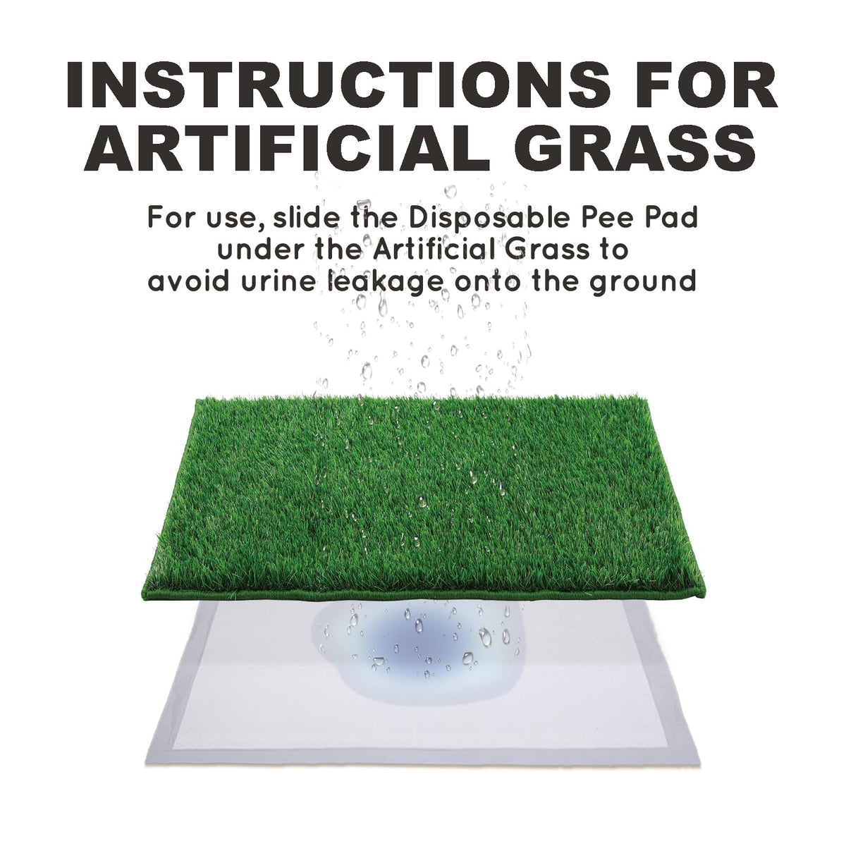 Artificial Grass Potty Patch T7666