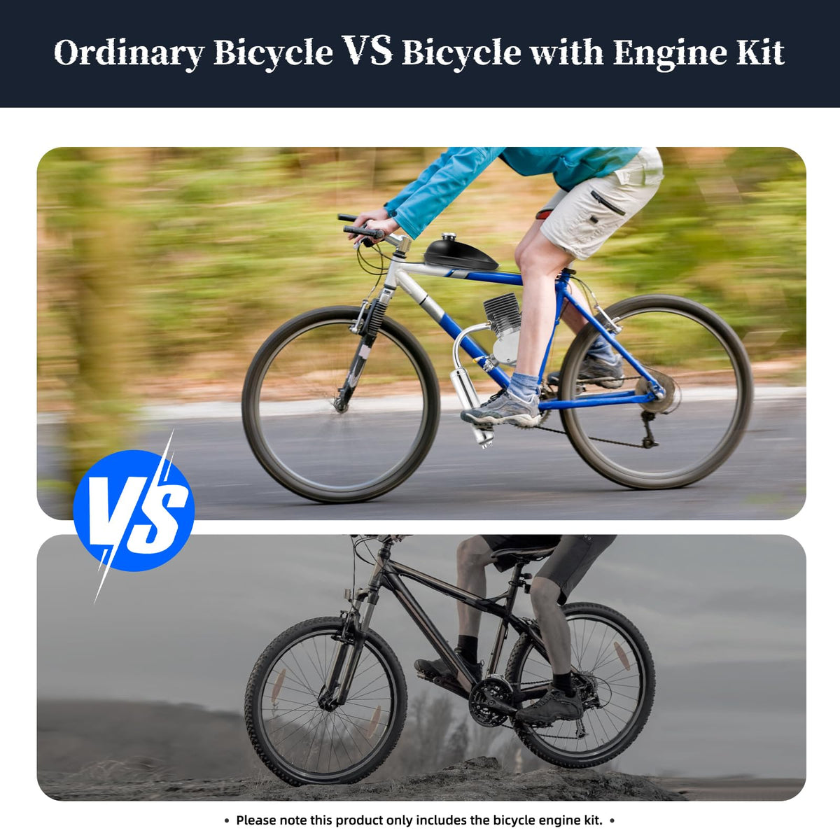 100CC 2 Stroke Bicycle Engine Kit with 36-Tooth Sprocket C276