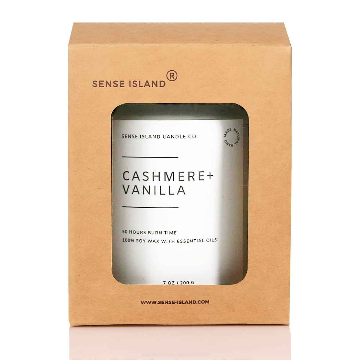Vanilla Cashmere Scented Soy Wax Candle I5477