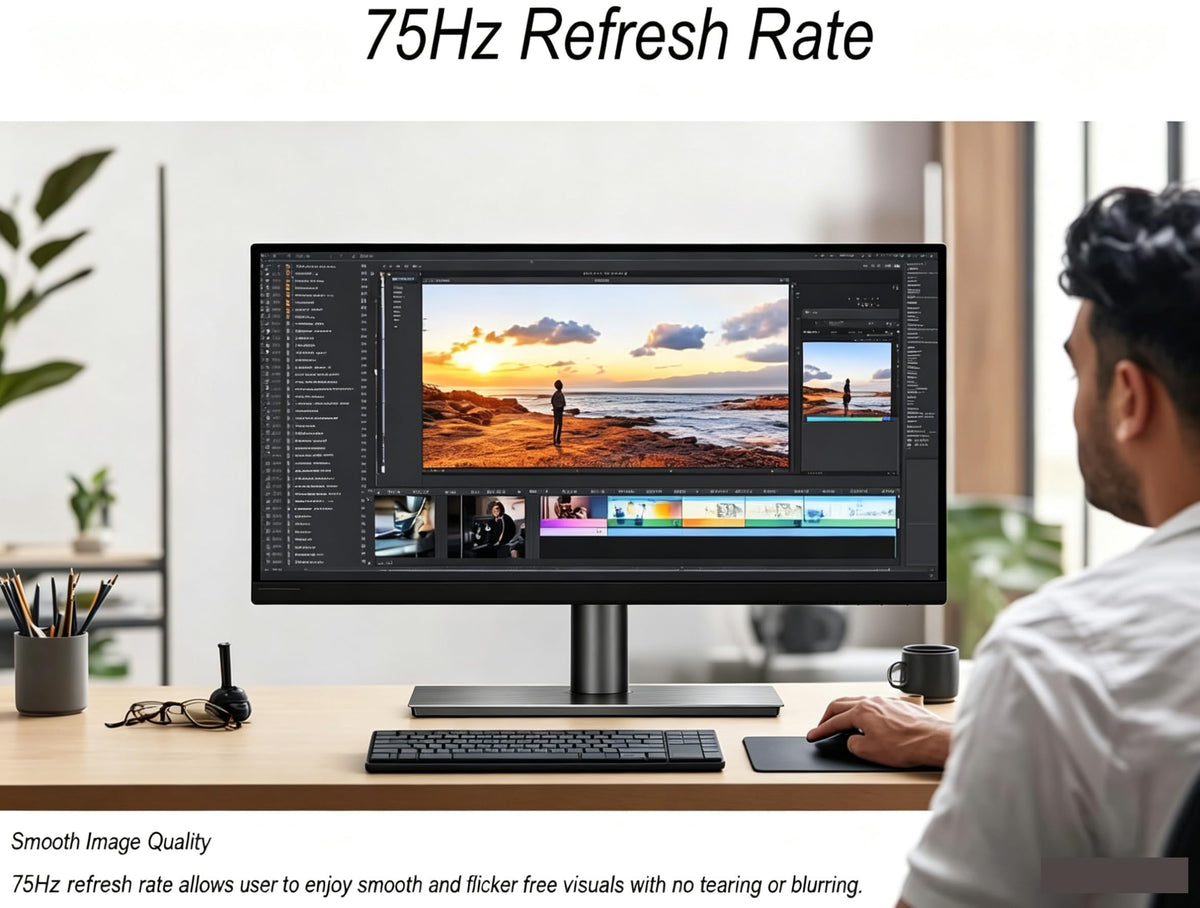 32 Inch FHD 1080P LED Security Monitor I324