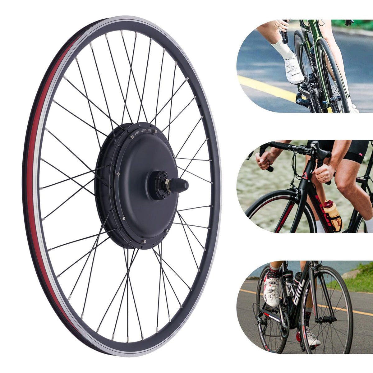 48V 1000W Front Wheel Electric Bicycle Motor Kit H638