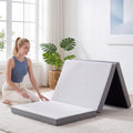 6 Inch Memory Foam Trifold Folding Mattress L9416