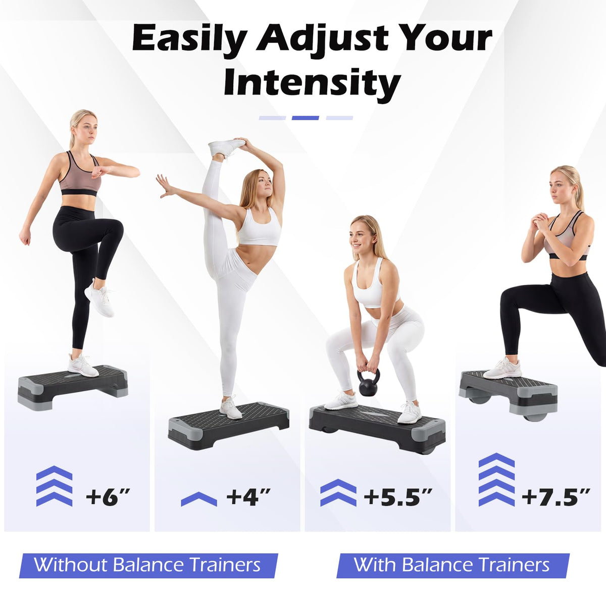 Adjustable Exercise Stepper I46872