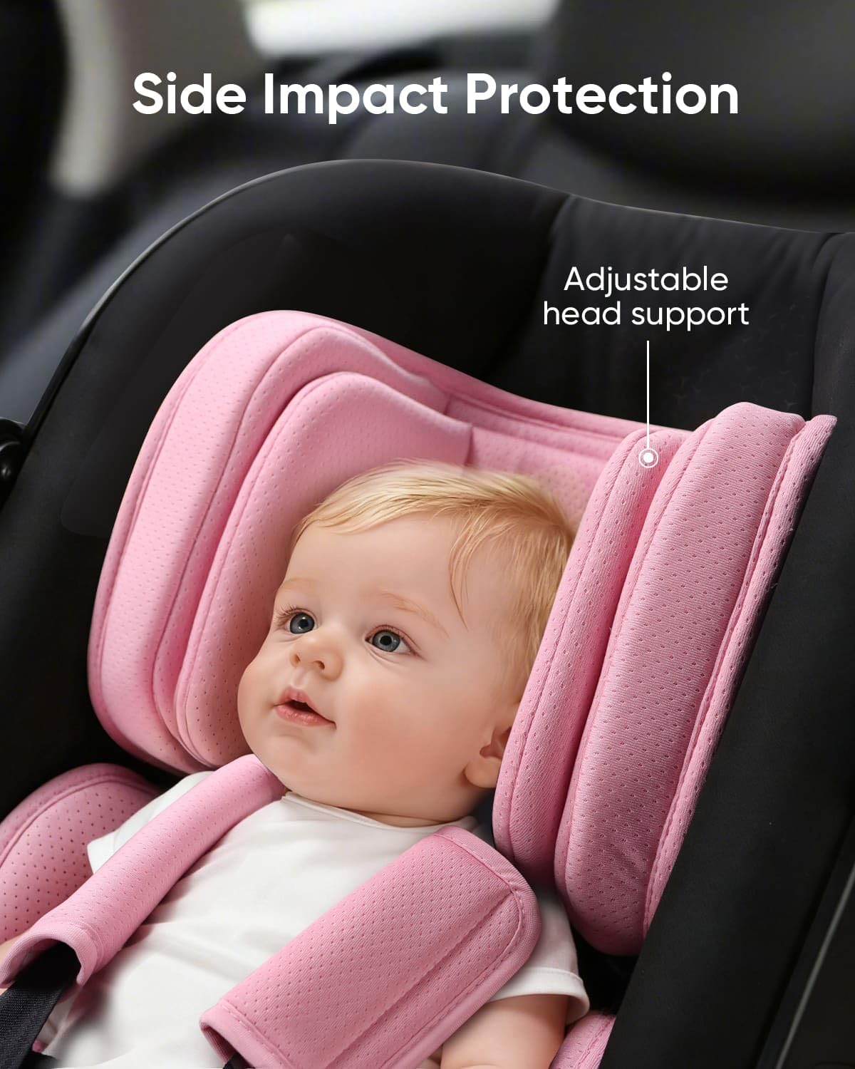 Pink Infant Car Seat Insert C604