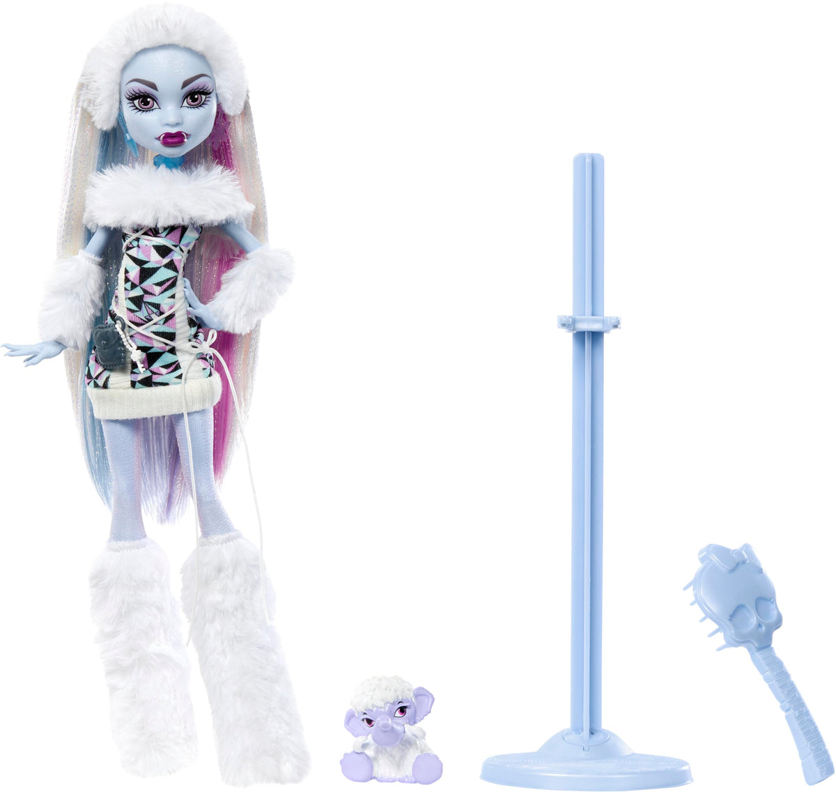 Monster High Doll with Doll Stand, Diary & Pet M9868