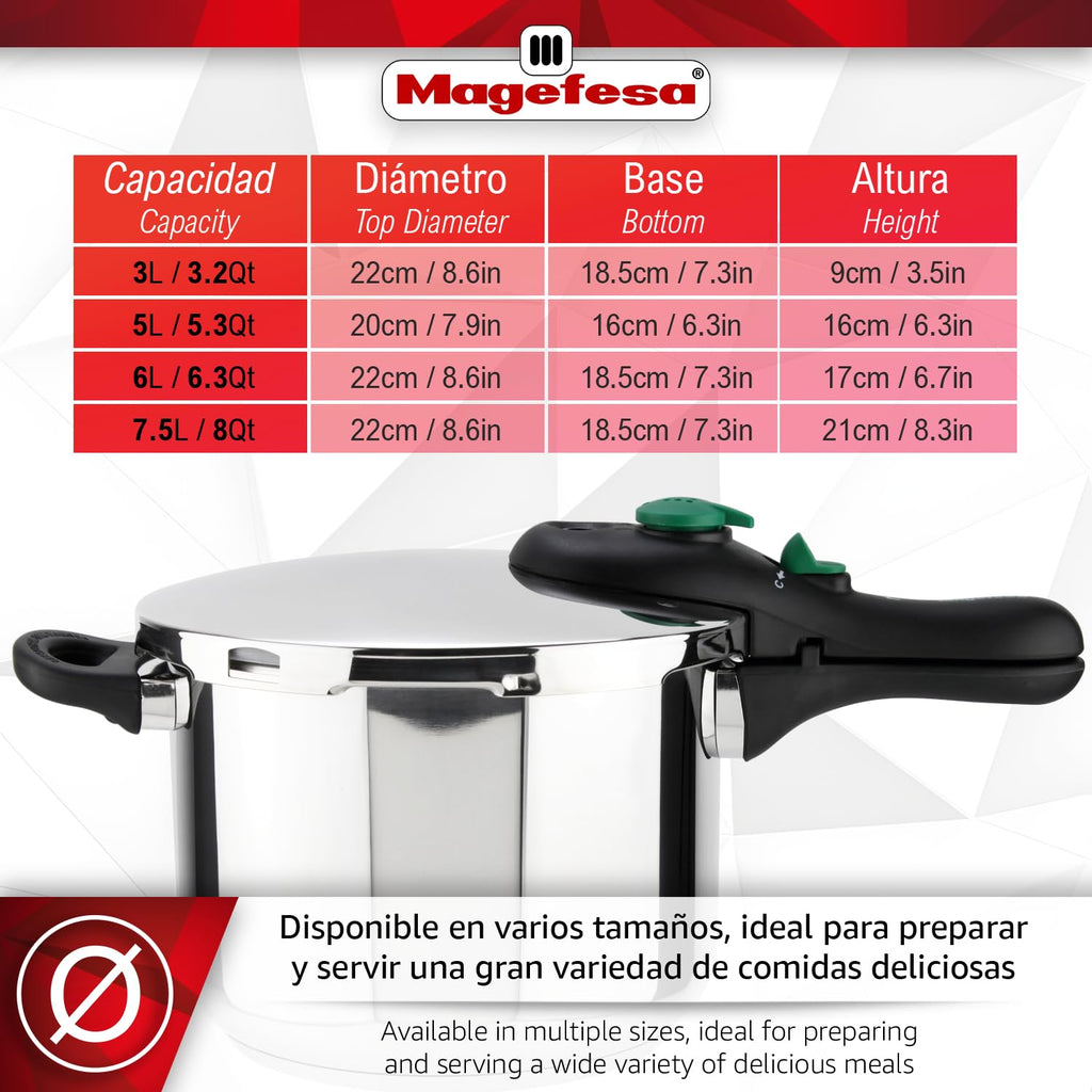 Fast Pressure Cooker 3 + 6 L R39673