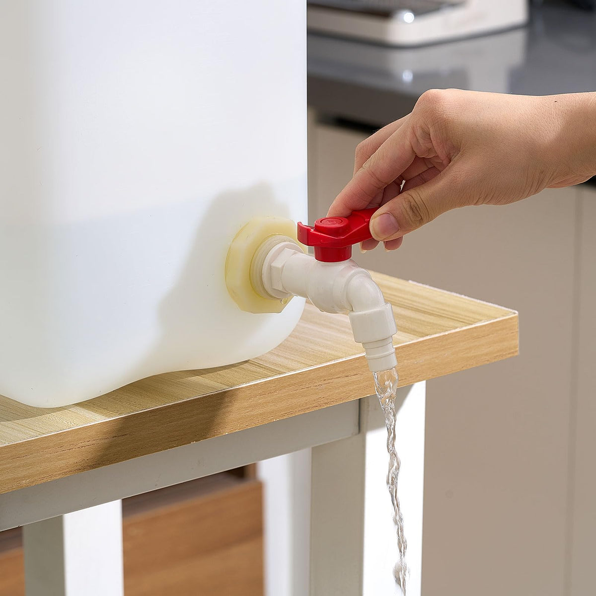 6.6 Gallon Plastic Dispenser Carboy with Faucet B790307