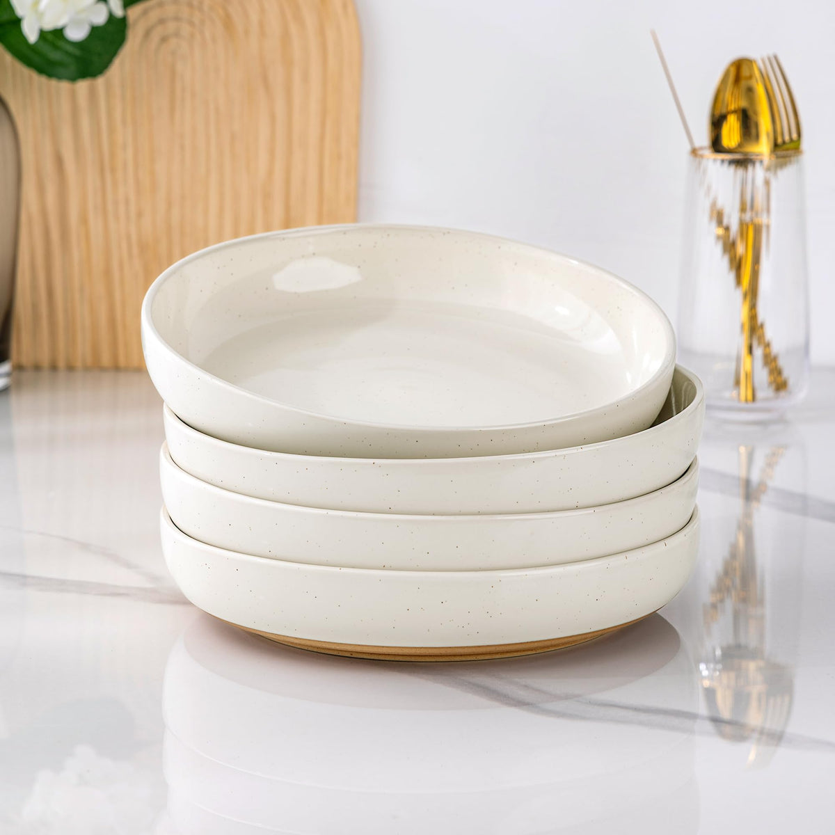8.75'' Ceramic Stoneware Bowls Set of 4 U393412